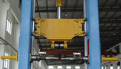 ماكينة تجميع قطاعات H-Beam للخدمة الشاقة